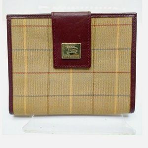 Burberry Vintage Canvas Wallet